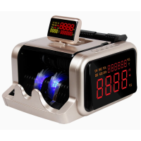 Лічильна машинка AL-2600 з детектором підробок та великим боковим LED-дисплеєм — точність та контроль готівки